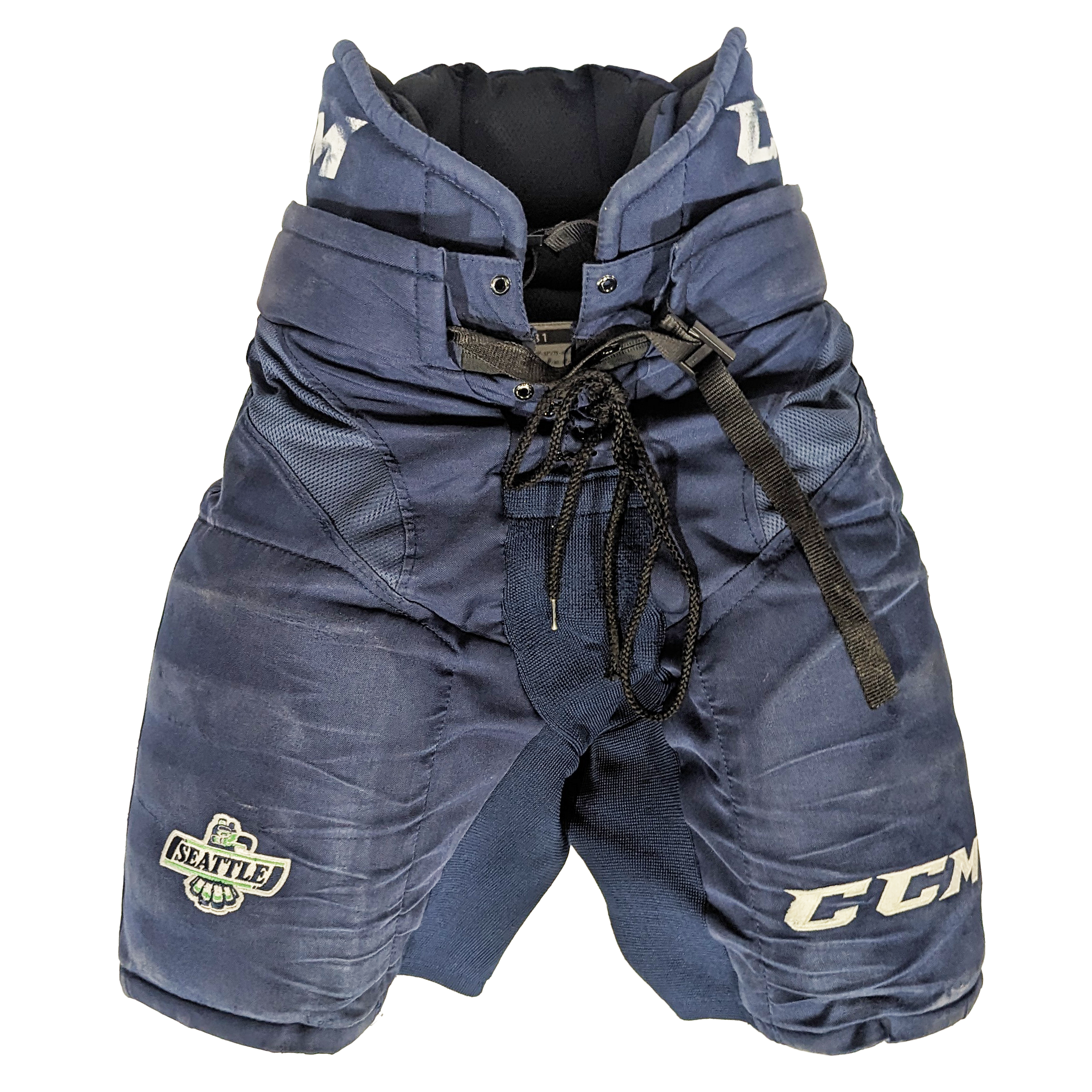 CCM HP31 - Pantalon de hockey d'occasion WHL (bleu marine)